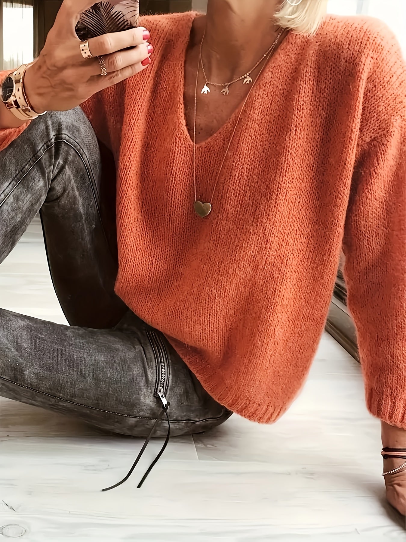Elegancki sweter na co dzień dla kobiet