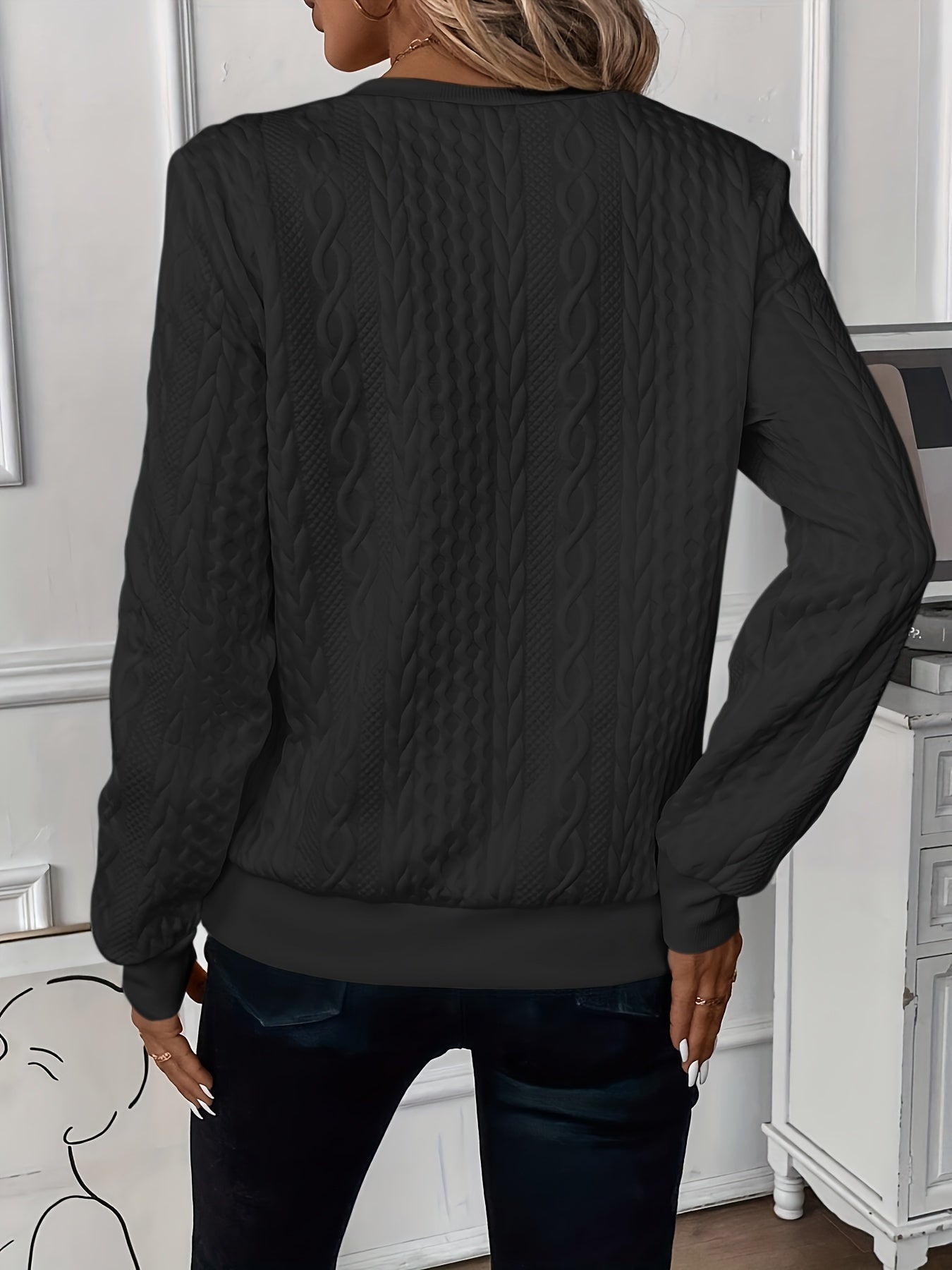 Elegancki sweter z zamkiem błyskawicznym dla kobiet