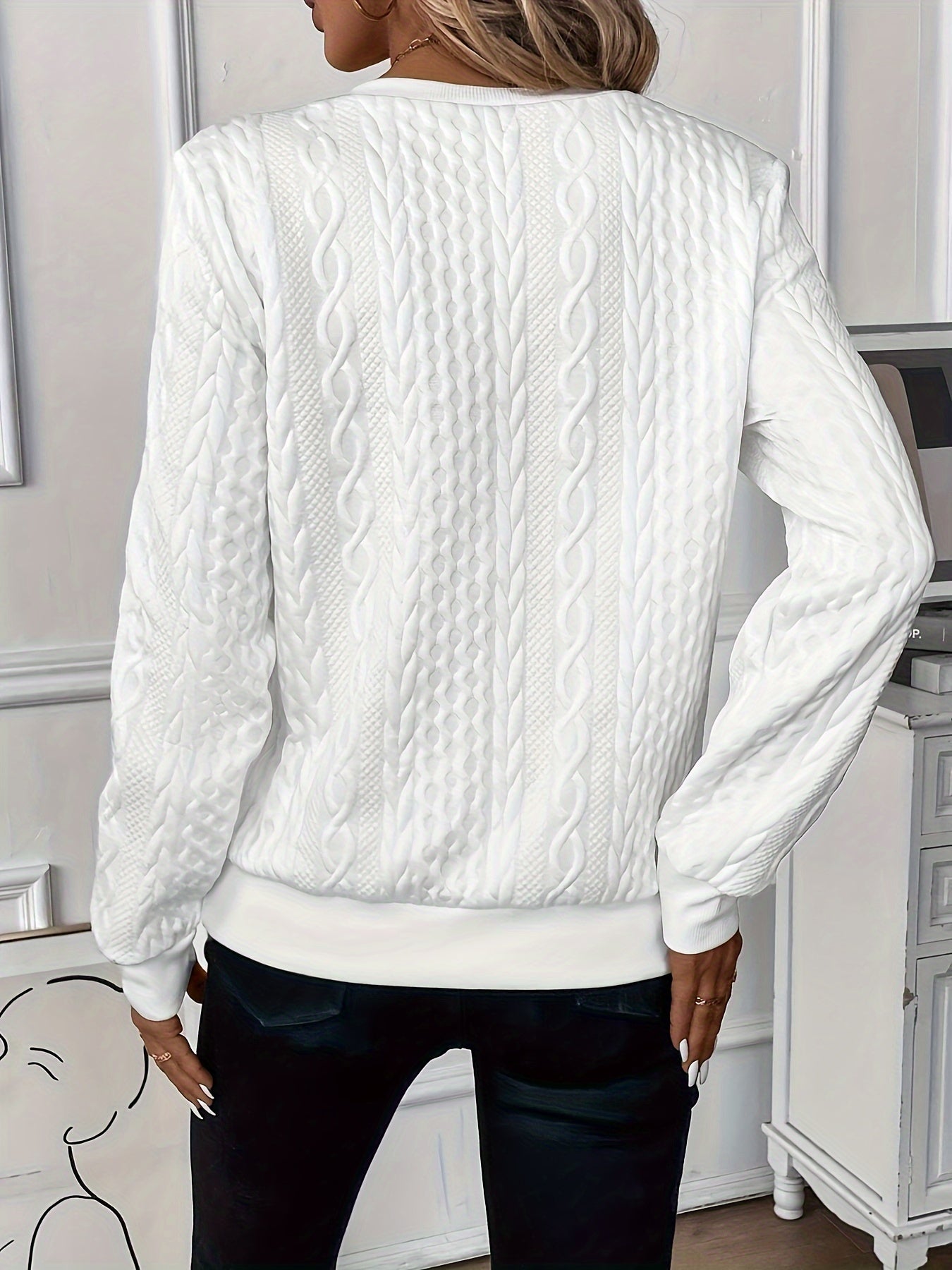 Elegancki sweter z zamkiem błyskawicznym dla kobiet
