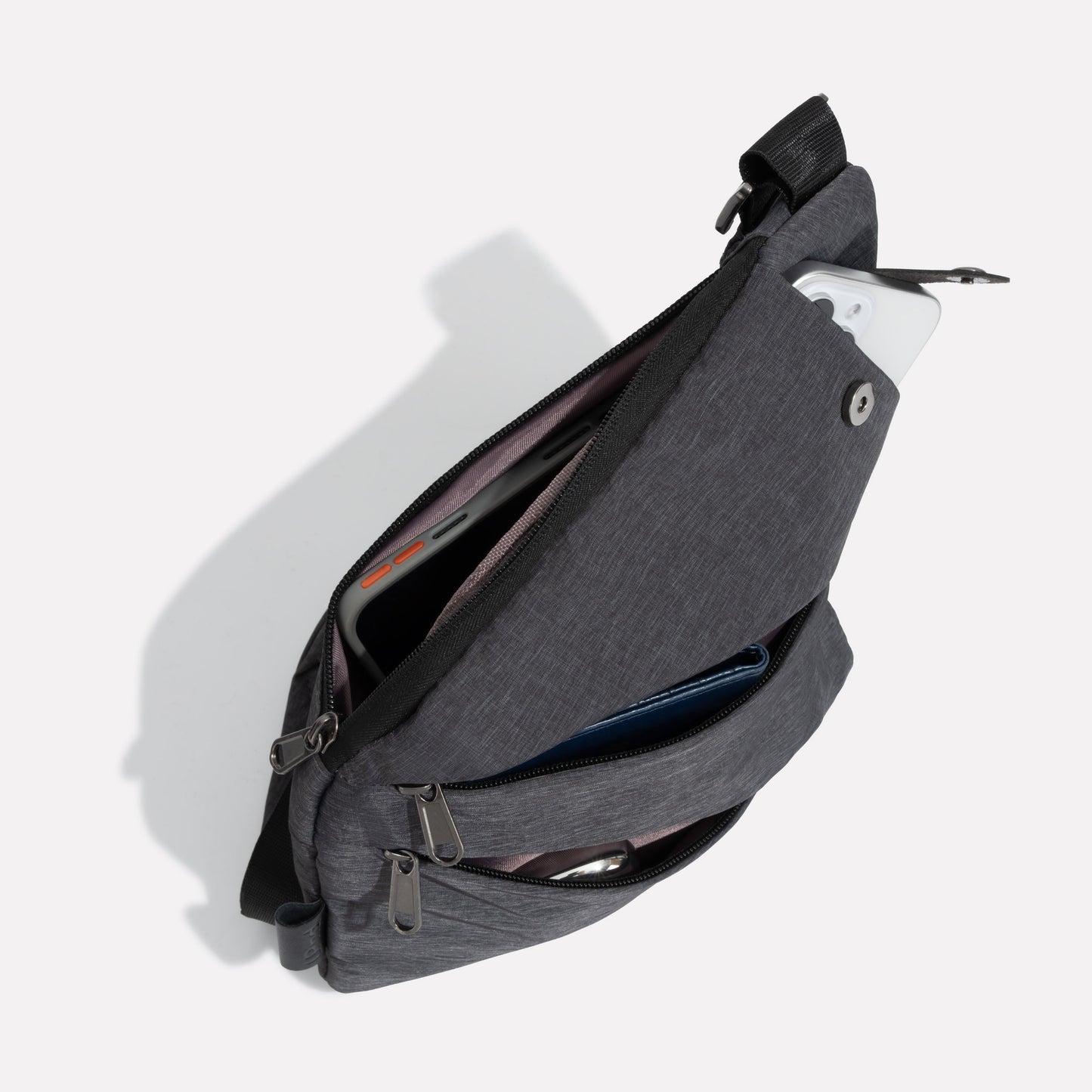 Torba crossbody unisex z ukrytym przed kradzieżą
