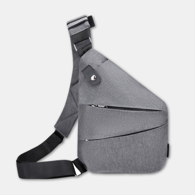 Torba crossbody unisex z ukrytym przed kradzieżą