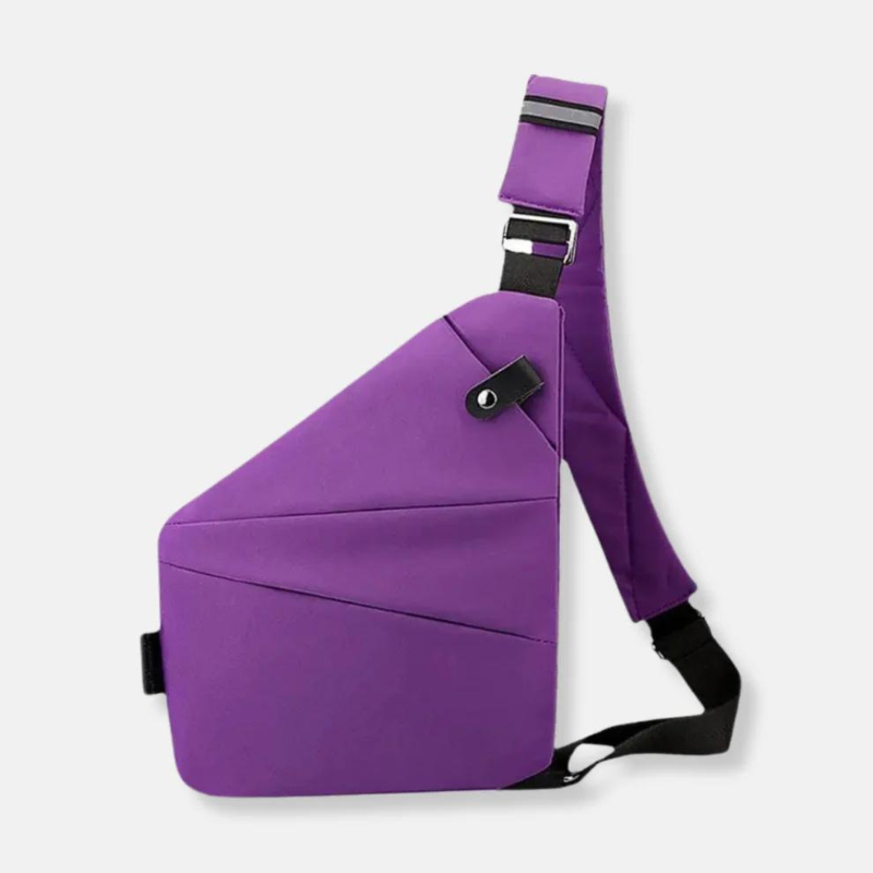Torba crossbody unisex z ukrytym przed kradzieżą