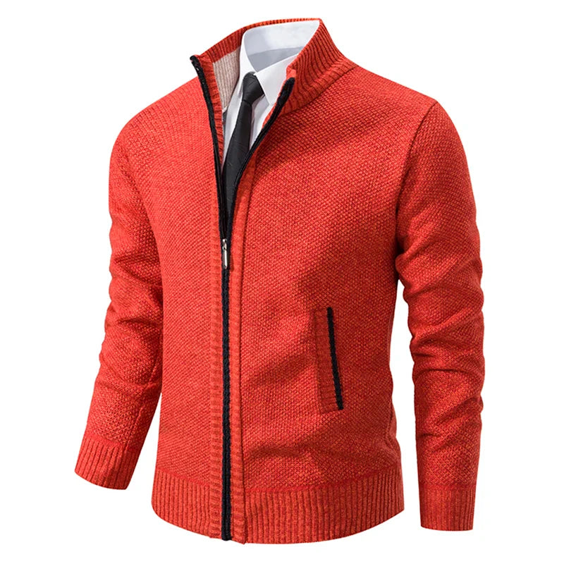 Zimowy Sweter Zapinany na Zamek (Męski)