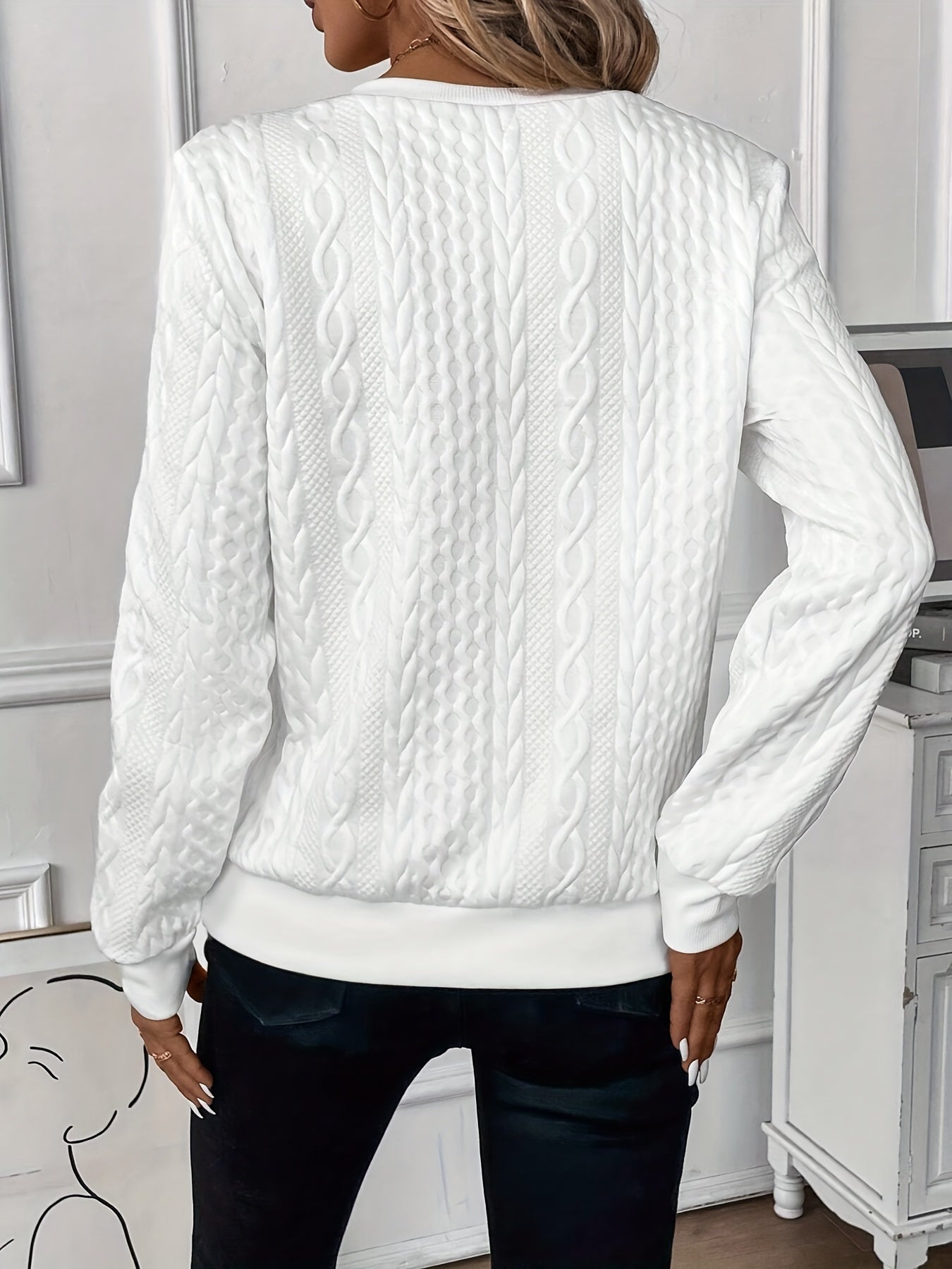 Elegancki sweter z zamkiem błyskawicznym dla kobiet