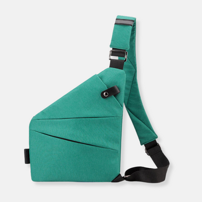 Torba crossbody unisex z zabezpieczeniem przed kradzieżą