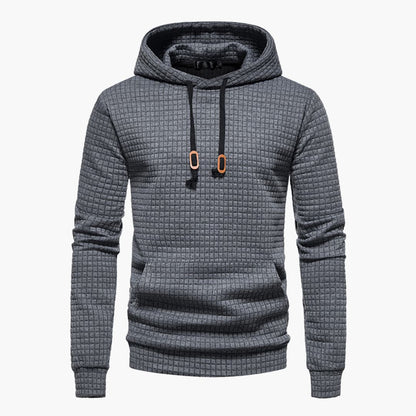 Zimowa Pikowana Bluza z Kapturem (Męska)