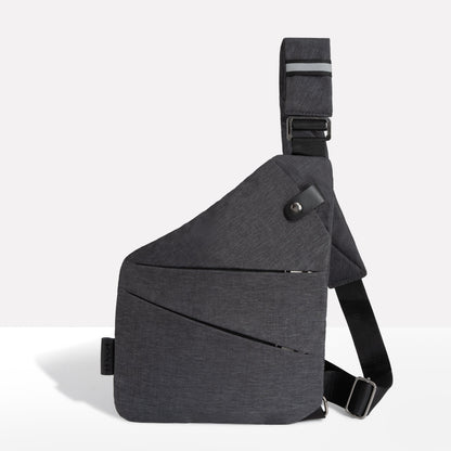 Torba crossbody unisex z zabezpieczeniem przed kradzieżą