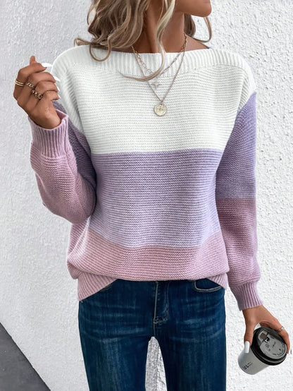 Elegancki i stylowy sweter z dzianiny dla kobiet